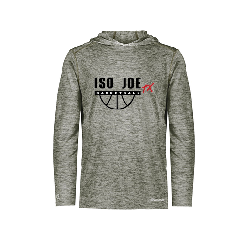 [FOLHCGGY-YS-LOGO2] Decker Youth Charge Hoodie (Youth S, Gray, Logo 2)