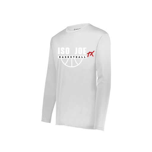 [222822.005.XS-LOGO1] Men's LS Smooth Sport Shirt (Adult XS, White, Logo 1)