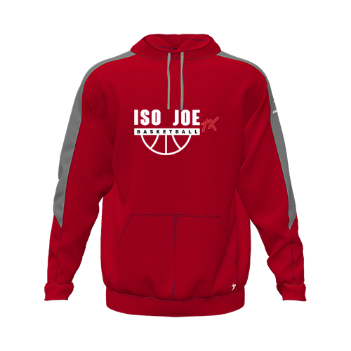 [CUS-DFW-HOOD-FLC-LSL-RED-YXS-LOGO1] Hoodie (Youth XS, Red, Logo 1)