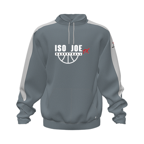 [CUS-DFW-HOOD-FLC-LSL-GRY-YXS-LOGO1] Hoodie (Youth XS, Gray, Logo 1)