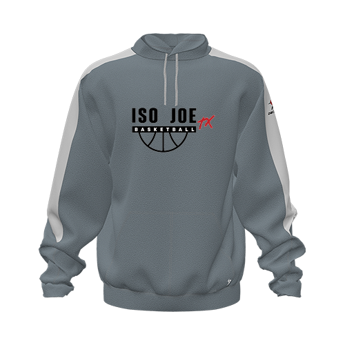 [CUS-DFW-HOOD-FLC-LSL-GRY-YXS-LOGO2] Hoodie (Youth XS, Gray, Logo 2)