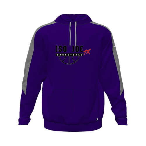 [CUS-DFW-HOOD-FLC-LSL-PUR-YXS-LOGO2] Hoodie (Youth XS, Purple, Logo 2)