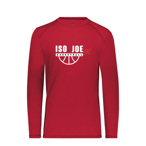 [6845.083.S-LOGO1] Men's SoftTouch Long Sleeve (Adult S, Red, Logo 1)