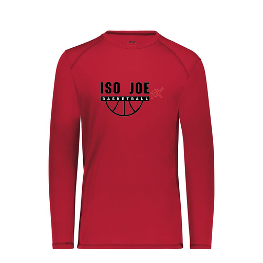 [6845.083.S-LOGO2] Men's SoftTouch Long Sleeve (Adult S, Red, Logo 2)