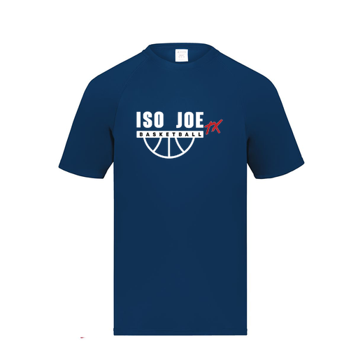 [2791.065.S-LOGO1] Youth Smooth Sport T-Shirt (Youth S, Navy, Logo 1)