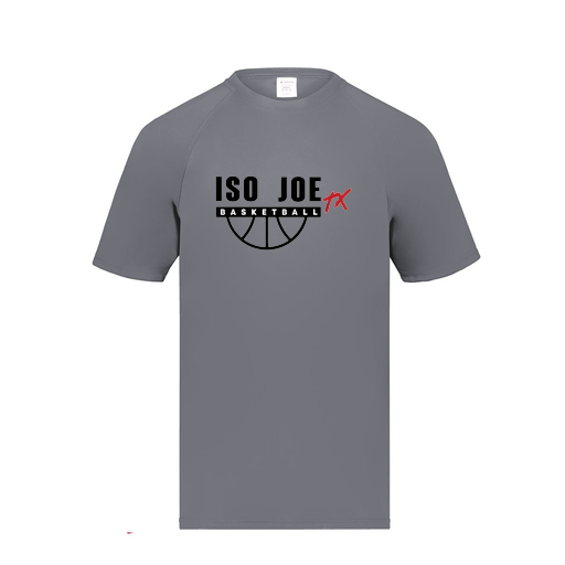 [2791.059.S-LOGO2] Youth Smooth Sport T-Shirt (Youth S, Gray, Logo 2)