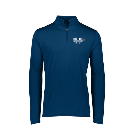 [FTLQFLNV-FAXS-LOGO1] Ladies Flex-Lite 1/4 Zip Shirt (Female Adult XS, Navy, Logo 1)