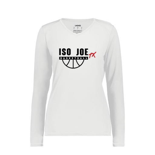 [6847.005.XS-LOGO2] Women's SoftTouch Long Sleeve (Female Adult XS, White, Logo 2)