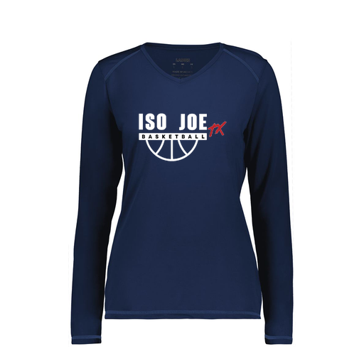 [6847.065.XS-LOGO1] Women's SoftTouch Long Sleeve (Female Adult XS, Navy, Logo 1)