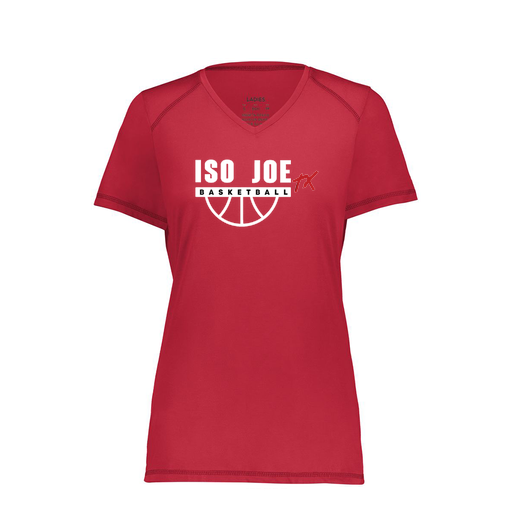 [6844.083.XS-LOGO1] Women's SoftTouch Short Sleeve (Female Adult XS, Red, Logo 1)