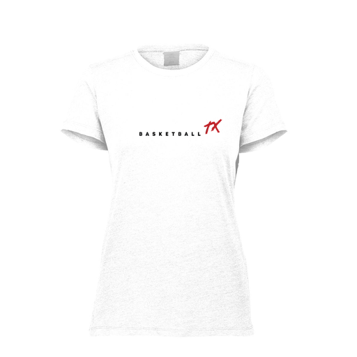 [FTSCUBWH-FAXS-LOGO1] Decker Women's Tri-Blend T-Shirt - Short Sleeve (Female Adult XS, White, Logo 1)