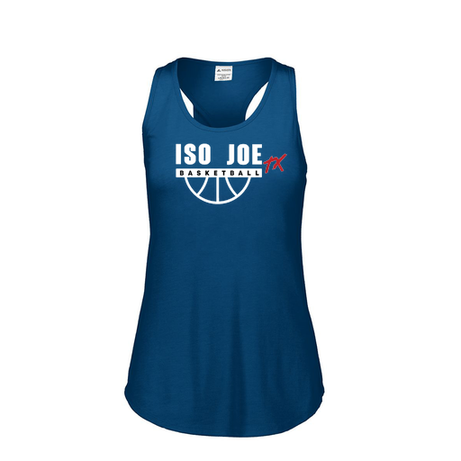 [3078.U22.S-LOGO1] Ladies Tri Blend Tank Top (Female Adult S, Navy, Logo 1)