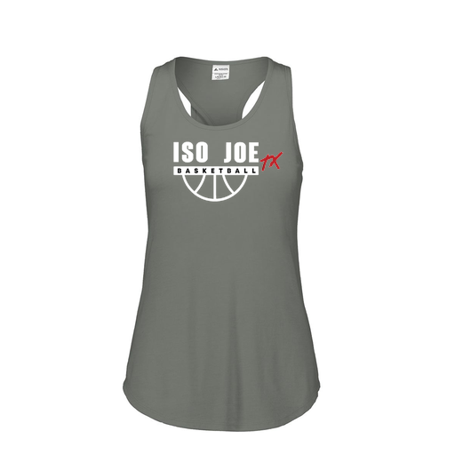 [FT0TUBGY-FAS-LOGO1] Ladies Tri Blend Tank Top (Female Adult S, Gray, Logo 1)