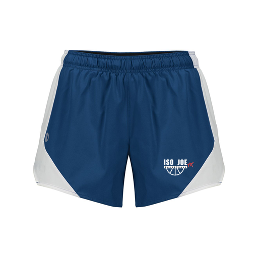 [229489.H03.S-LOGO1] Girls Olympus Shorts (Female Youth S, Navy, Logo 1)