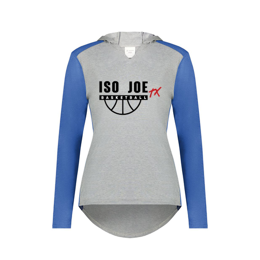 [6902.28V.XS-LOGO2] Ladies Vintage Hoodie (Female Adult XS, Royal, Logo 2)