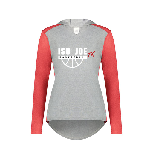 [6902.27V.XS-LOGO1] Ladies Vintage Hoodie (Female Adult XS, Red, Logo 1)