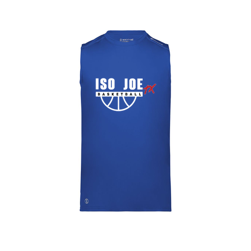 [222593.060.S-LOGO1] Men's CoolDry TankTop (Adult S, Royal, Logo 1)