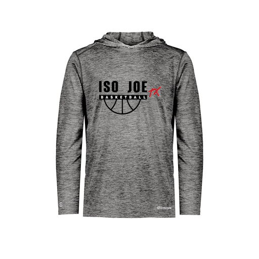 [FOLHCGBK-AS-LOGO2] Men's Charge Hoodie (Adult S, Black, Logo 2)