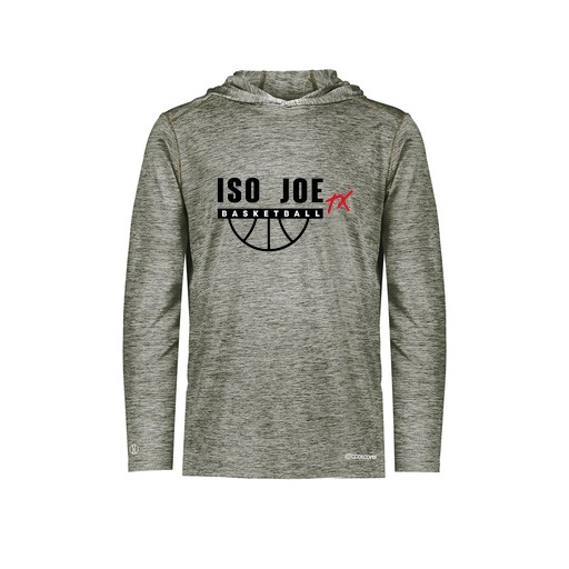 [FOLHCGGY-AS-LOGO2] Men's Charge Hoodie (Adult S, Gray, Logo 2)