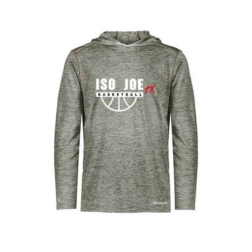 [FOLHCGGY-YS-LOGO1] Decker Youth Charge Hoodie (Youth S, Gray, Logo 1)