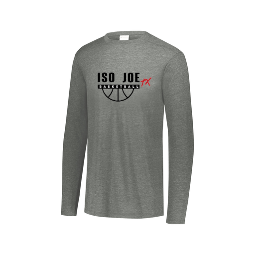 [3075.013.XS-LOGO2] Men's LS Ultra-blend T-Shirt (Adult XS, Gray, Logo 2)