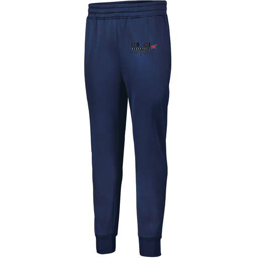 [5566.065.XS-LOGO2] Men's PERFORMANCE FLEECE JOGGER (Adult XS, Navy, Logo 2)