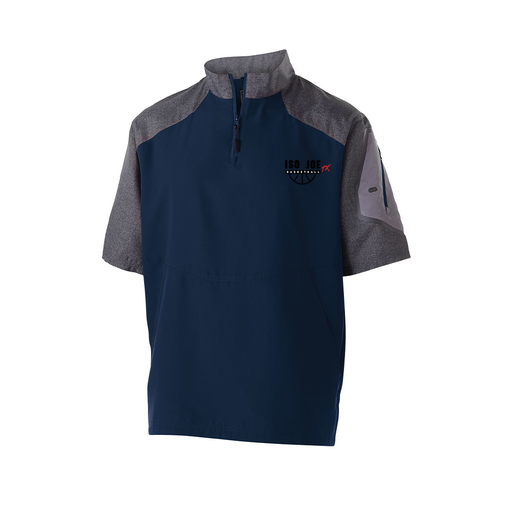[229545.H03.XS-LOGO2] Men's Raider SS Pullover (Adult XS, Navy, Logo 2)