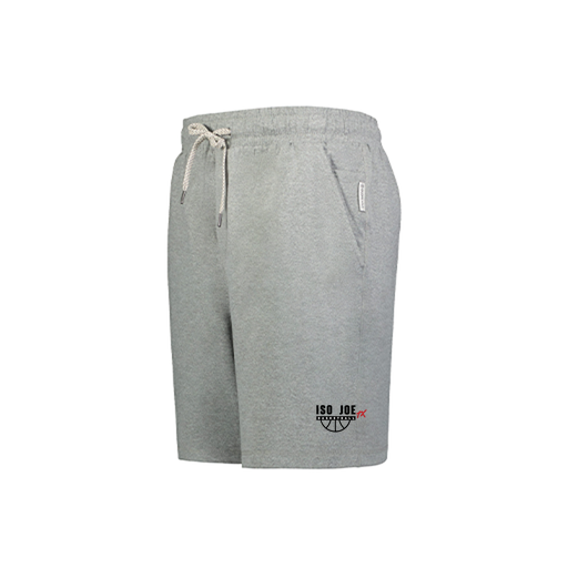 [223604.013.S-LOGO2] YOUTH Ventura Soft Knit SHORTS (Youth S, Silver, Logo 2)