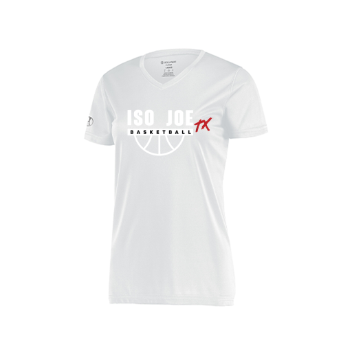 [222820.005.S-LOGO1] Ladies Movement Dri Fit Shirt (Female Adult S, White, Logo 1)