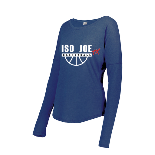 [FTLCUBRY-FAS-LOGO1] Ladies LS Ultra-blend T-Shirt (Female Adult S, Royal, Logo 1)