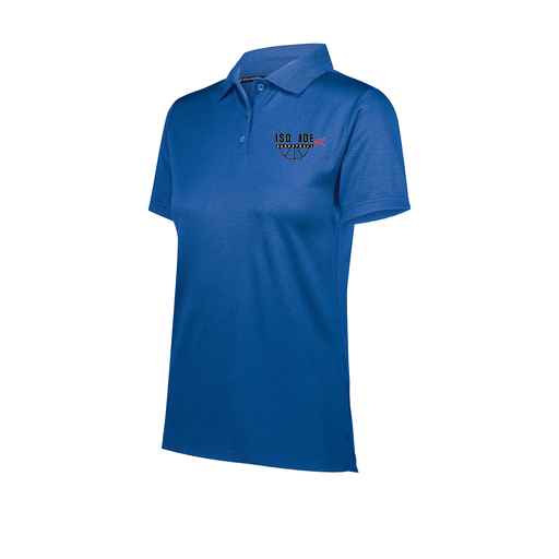 [222768.060.XS-LOGO2] Ladies Prism Polo (Female Adult XS, Royal, Logo 2)