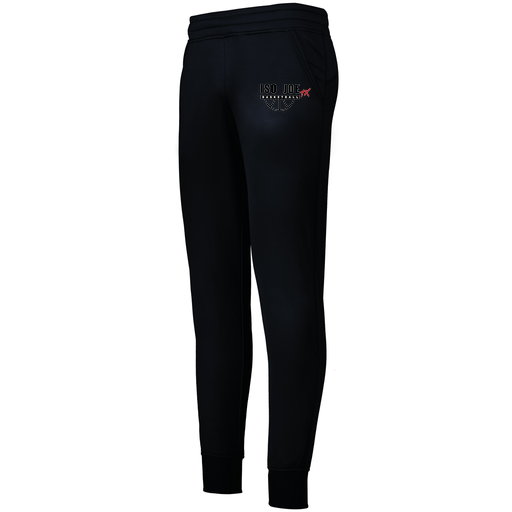 [5568.080.XS-LOGO2] Ladies Performance Jogger (Female Adult XS, Black, Logo 2)