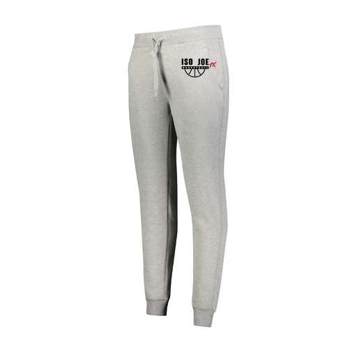 [229748.017.XS-LOGO2] Ladies 60/40 Fleece Jogger (Female Adult XS, Silver, Logo 2)