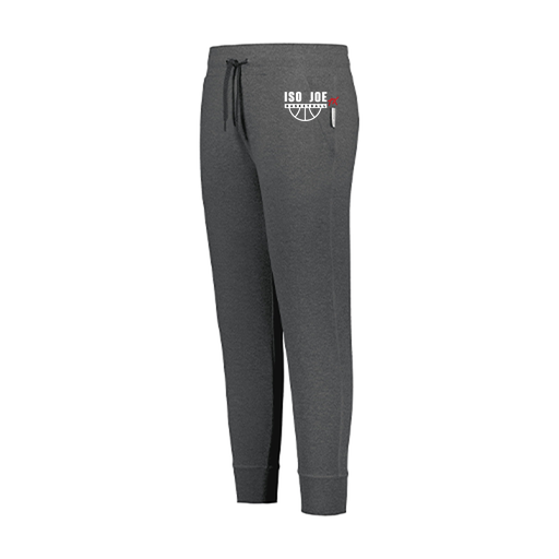 [222799.E83.XS-LOGO1] LADIES VENTURA SOFT KNIT JOGGER (Female Adult XS, Gray, Logo 1)